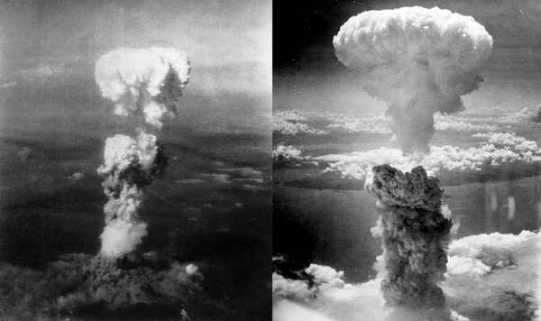 I august 1945 kastede amerikanerne to atombomber i de japanske byer Hiroshima og Nagasaki. Bomberne viste verden, hvor ødelæggende den teknologiske fremgang også var.