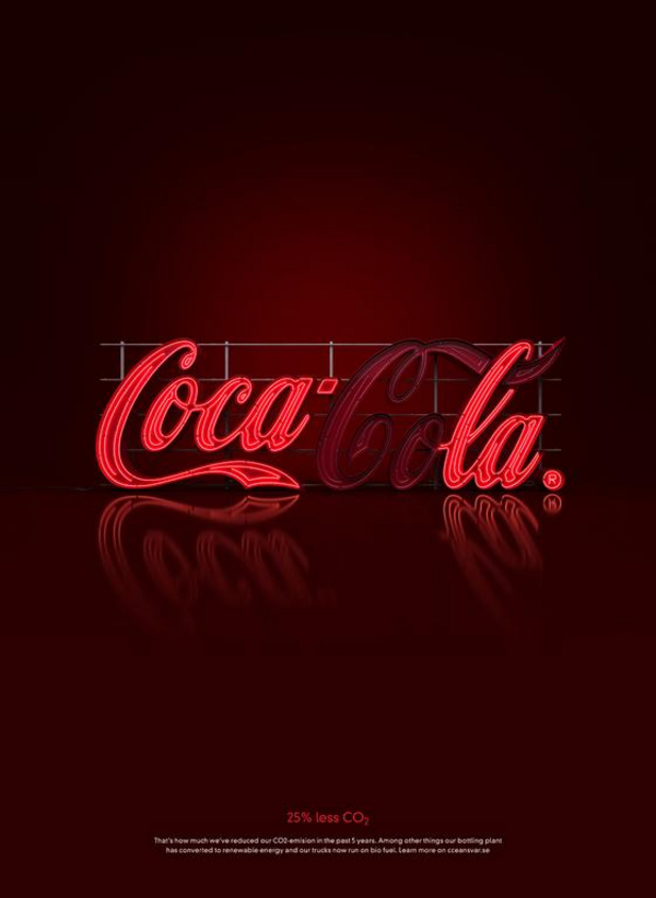 Coca Cola Co2 reklame  www saatchi dk
